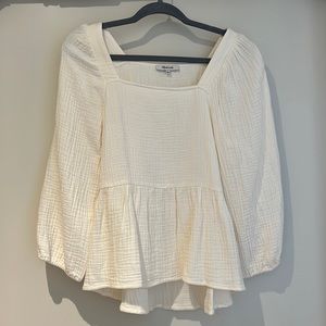 Madewell | Cream top